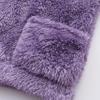 Hikido Toddler Insulated Onesie Cute Comfy Thicken Snowsuit Baby Gift for Christmas 18~24M Lavender view 4