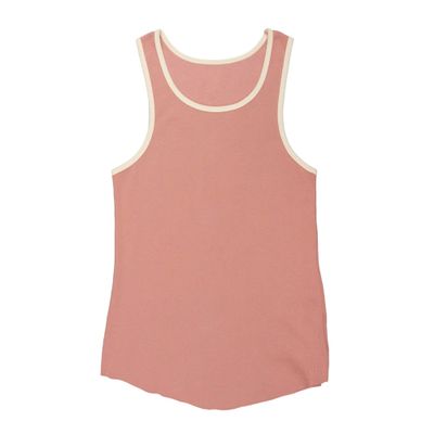Maiyifu-GJ Men's Casual O Neck Sleeveless Tank Tops Summer Athletic Beach Workout Vest Shirt Solid Color Workout Muscle Tees (Pink,X-Large)