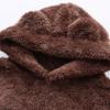 Baby Cosplay Fall Winter Outfits with Pant Coming Home Birthday Casual Clothes Set for 2-3T Brown view 3