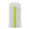 Maiyifu-GJ Men's Summer Fitness Outdoor Round Neck Tee Athletic Running Gym Muscle Undershirt Sleeveless Quick Dry Tank Top (White,Large) view 3