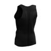 Maiyifu-GJ Men's Muscle Body Shaper Tight Vest Sports Sleeveless Cool Slimming Undershirt Compression Workout Tank Top (Black,X-Large) view 2