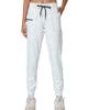 Haowind Joggers for Women with Pockets Elastic Waist Workout Sport Gym Pants Comfy Lounge Yoga Running Pants(Tie Dye White XL) view 1