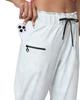 Haowind Joggers for Women with Pockets Elastic Waist Workout Sport Gym Pants Comfy Lounge Yoga Running Pants(Tie Dye White XL) view 3