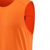 Maiyifu-GJ Men's Summer Fitness Outdoor Round Neck Tee Athletic Running Gym Muscle Undershirt Sleeveless Quick Dry Tank Top (Orange,X-Large) view 2