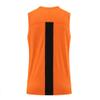 Maiyifu-GJ Men's Summer Fitness Outdoor Round Neck Tee Athletic Running Gym Muscle Undershirt Sleeveless Quick Dry Tank Top (Orange,X-Large) view 3