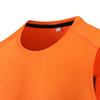Maiyifu-GJ Men's Summer Fitness Outdoor Round Neck Tee Athletic Running Gym Muscle Undershirt Sleeveless Quick Dry Tank Top (Orange,X-Large) view 4