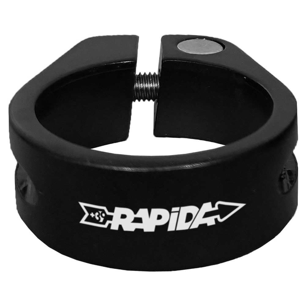 Rapida Unisex Adulto RC206349 Seat Post, Black, Standard