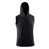 Maiyifu-GJ Men's Hooded Quick Dry Mesh Running Undershirt Athletic Mountain Tank Top Sleeveless Bodybuilding Gym Shirt (Black,X-Large) view 1
