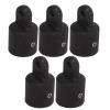 5Pcs Nylon Yacht Boat Sliding Cap, Awning Marine Eye End Dome Hardware Fittings Top Eye End Cap Nylon Bimini Top Fitting Marine Bimini Hardware for Boats Kayaks(7/8"(22mm)) view 1