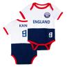Cnins Infant Football Jersey England Baby Onesie Clothing for Boys & Girls Toddler Soccer England Shirt (CN-EN,6-12M) view 2