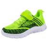 Boys Lightweight Non Slip Running Shoes Kid Girls Athletic Tennis Shoe Breathable Lightweight Slip on Sports Shoes (Green,2) view 1