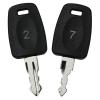 Luggage Keys 002 007 Replacement for Bag Suitcase Luggage Lock view 2