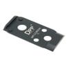 DPP Titanium Mount/Adapter Plate Compatible with Smith & Wesson MP 2.0 Optics Ready/CORE Holosun 407K/507K/EPS Carry/Osight K S SE/RomeoZero view 3