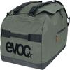 EVOC Duffle Bag 60, Sports Bag (Waterproof and 100% PVC-Free Tarpualin, Padded Shoulder Straps, Volume: 60l, Weight: 965 g, Dimensions: 60 x 34 x 30 cm), Dark Olive - Black view 4