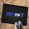Artylicious Personalised Gym Mat - weights room - Blue & Black Home Gym Mat 60 x 40 cm GM999