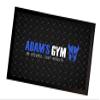Artylicious Personalised Gym Mat - weights room - Blue & Black Home Gym Mat 60 x 40 cm GM999 view 2