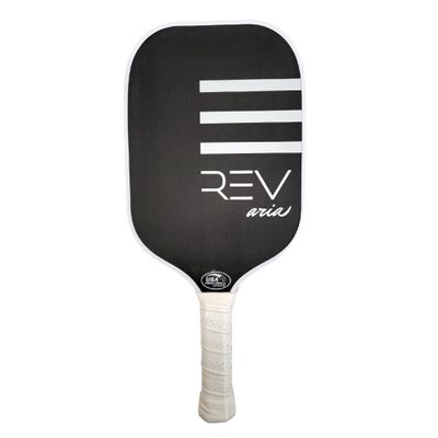 REV Pickleball Paddle Aria 8 oz Carbon Fiber Pickleball Racket for Adults Professional Performance Paddle for Power & Control USAPA Approved