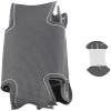 Black Leather Car Steering Wheel Cover for Peugeot 308 Old 408 DIY Hand-Stitched Car Steering Wheel Covers view 3