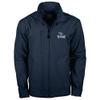 dunbrooke Men's Navy Tennessee Titans Journey Workwear Tri-Blend Full-Zip Jacket view 1