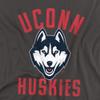 University of Connecticut Official Huskies Logo Unisex Adult T Shirt,Huskies Logo, Small view 2