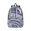 FRESQA Blue Polynesian Maori Tribal Pattern Versatile Mini Backpack:Lightweight Leisure Dual Shoulder,Simple Canvas,And Spacious Design view 1