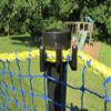 Jones Sports Outfield Safety Fence with Flexpole Kit 4 Feet High (150 Feet Long, Green) view 2