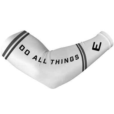 Elite Athletic Gear Religous Compression Arm Sleeves - Youth & Adult Sizes - Sports & Fitness - Sold Individually (Do All Things, ADULT XXL)