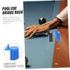BESPORTBLE 10pcs Pool Billiards Bridge Sticks Cue Rack Sturdy Rod Brackets Use Portable Bridge for Snooker Each view 4