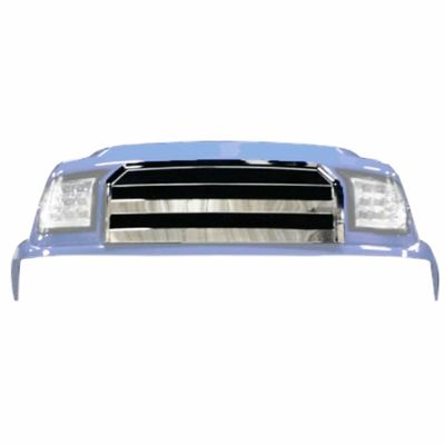 MADJAX Alpha Body Off-Road Style Chrome Grille for Club Car Precedent Golf Cart | Compatible with 2004-Up Models with Alpha Body Kit Installed
