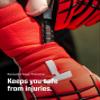 T1TAN Red Beast 3.0 - Goalkeeper Gloves - with Finger Protection - Soccer Goalkeeper Gloves - Size 7 view 3