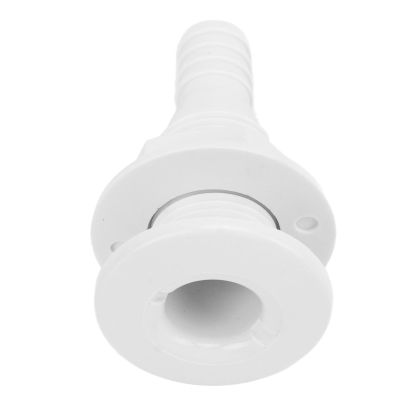 Boat Through Hull Connecter, Nylon Boat Drain Outlet Plug Resistant High Strength Rugged for Trucks