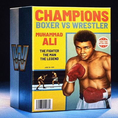 WWE Ultimate Edition SDCC 2023 Exclusive Muhammad Ali Action Figure Set