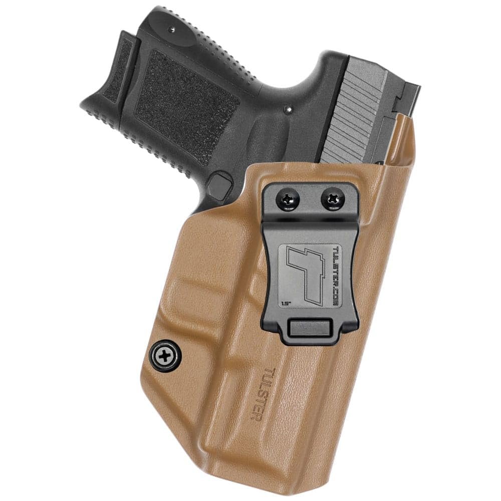 Tulster IWB Profile Kydex Holster in Right Hand fits: Canik TP9 Elite SC | Inside The Waistband Appendix Concealed Carry