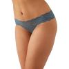 b.tempt'd by Wacoal Women's Lace Kiss Bikini Panty, Stormy Weather, X-Large view 3