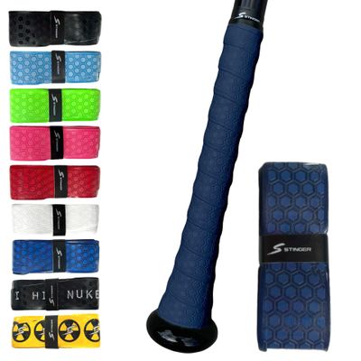 Stinger Premium Polymer Bat Grip (Baseball and Softball) - Navy