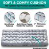 ZONETECH Folding Cot & Pad Mattress 4 Position Adjustable Portable, Premium Quality for Adult and Kids-Perfect for Camping, Travel, Patio, Beach, Indoor & Outdoor Activity (3-Pack) view 3