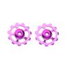 Kisangel Aluminum Alloy Bike Wheel Rear Derailleur Pulley 11t Easy Install Rear Derailleur Pulleys for 11t 13t view 1