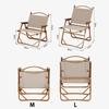 ASSICON Portable Camping Chair Camping Chair Aluminum Alloy Beach Chair Folding Chairs for Outside Portable Camping Chair Suitable for Outdoor Camping Garden Rest Camping Chair view 3
