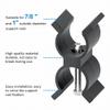 AOWEITOUR 7/8 Inch to 1 Inch OD Tube Bimini Clips, Anti Rattle Boat Canopy Support Pole,Bimini Top Parts(4 PCS with Screws) view 3