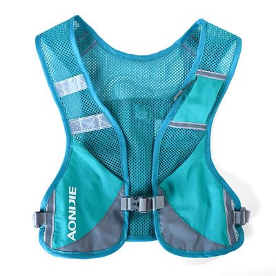 AONIJIE Reflective Running Vest Marathon Running Vest Pack Breathable for Hiking Camping Cycling Race (Blue)