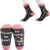 G2TUP Gambler Socks Gambling Lover Novelty Gift Please be Quiet Im Playing Socks Gambler Game Merch (Please be Quiet) view 1