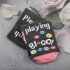 G2TUP Gambler Socks Gambling Lover Novelty Gift Please be Quiet Im Playing Socks Gambler Game Merch (Please be Quiet) view 2