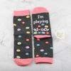G2TUP Gambler Socks Gambling Lover Novelty Gift Please be Quiet Im Playing Socks Gambler Game Merch (Please be Quiet) view 4