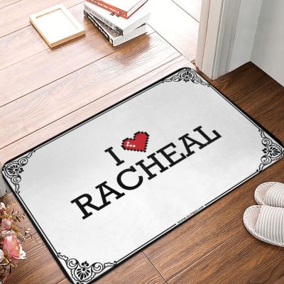 Abipuir Bar Man Cave Decor I Love Racheal Doormat Mens Room Decor Front Porch Fall Decor (Color : Colour, Size : 50X80CM)