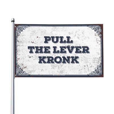Flags For Bedroom Funny Pull The Lever Kronk Flag Gym Flag Office Decor For Men (Size : 120X180CM)