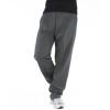 PETCDIM Mens Cotton Yoga Sweatpants Quick Dry Active Running Jogger Pants Outdoor Tapered Workout Running Pants Sherpa Lined Military Work Pants Dark Gray view 2