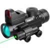 1 (3-in-1 4x32 Prism Scope, Green Laser, 4x32) view 1