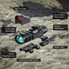 1 (3-in-1 4x32 Prism Scope, Green Laser, 4x32) view 3