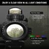 1 (3-in-1 4x32 Prism Scope, Green Laser, 4x32) view 4
