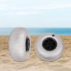 RIAHNEAH 2 Beach Balloon Wheels, Portable 9 Inch Kayak Inflatable Tyre Dune Buggy Tire Pe Hub Cartwheel Large Carriage Wheel, Maximum Load Capacity 88.18 Pounds view 2